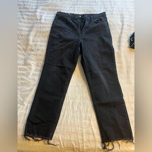 Gap cheeky straight sky high jeans